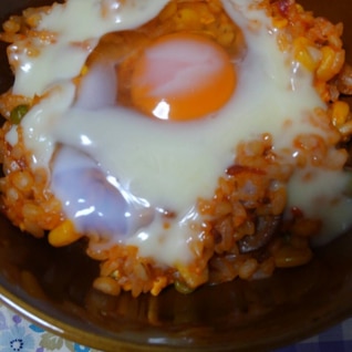 チキンライスリメイク！めっちゃ美味しいチーズドリア